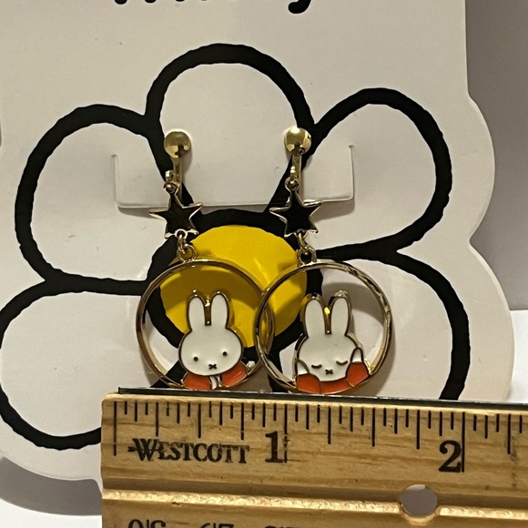 Miffy Clip On Earrings - Picture 6 of 6